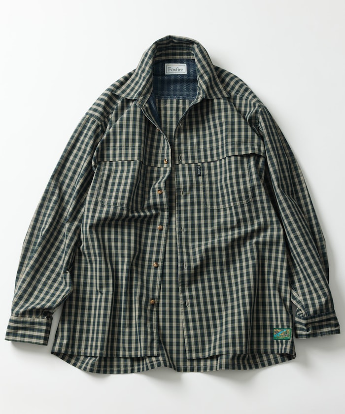 Foxfire × FREAK'S STORE / 機能口袋 長袖襯衫
