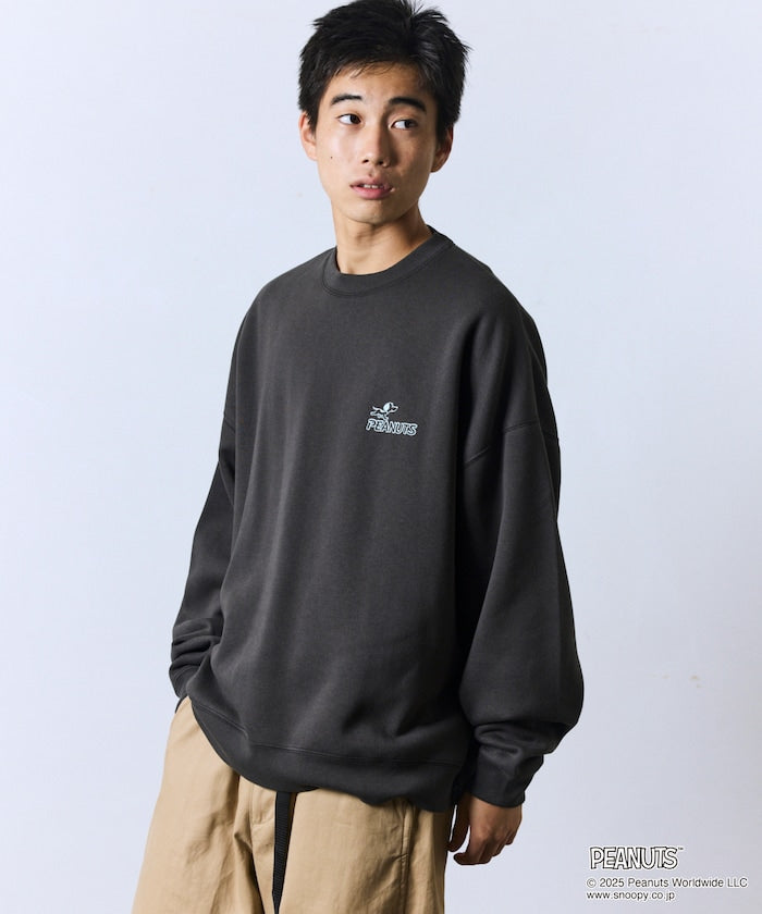 PEANUTS x FREAK’S STROE / 75週年 寬鬆落肩 圓領衫