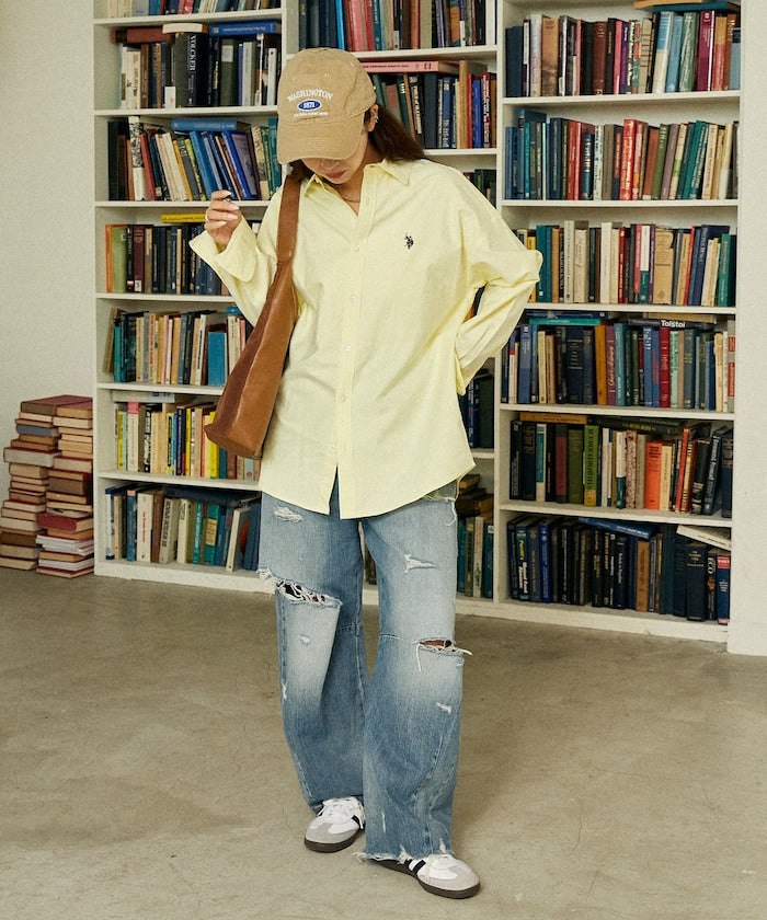 U.S. POLO ASSN. / 別注牛津布標準領襯衫