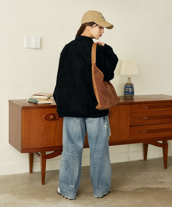 U.S. POLO ASSN. / 雙向拉鍊短版立領外套