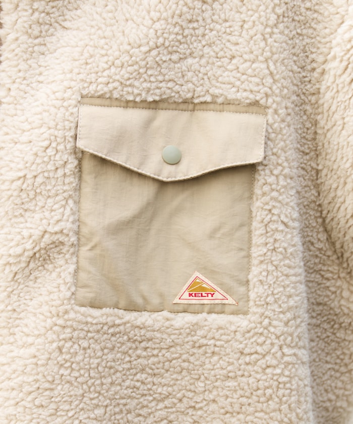 KELTY x FREAK’S STORE / 保暖刷毛 連帽中長版外套