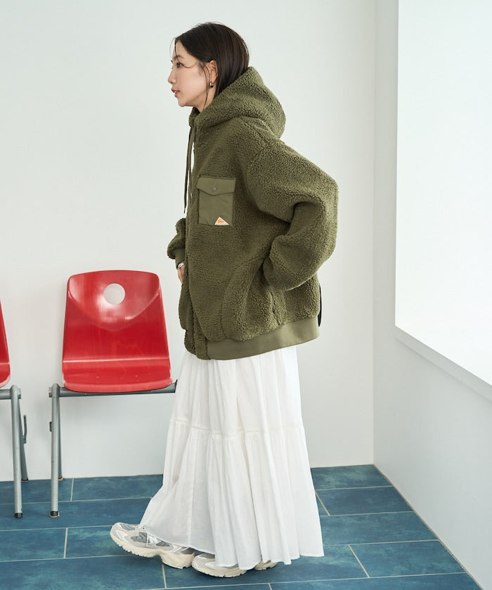 KELTY x FREAK’S STORE / 保暖刷毛 連帽中長版外套