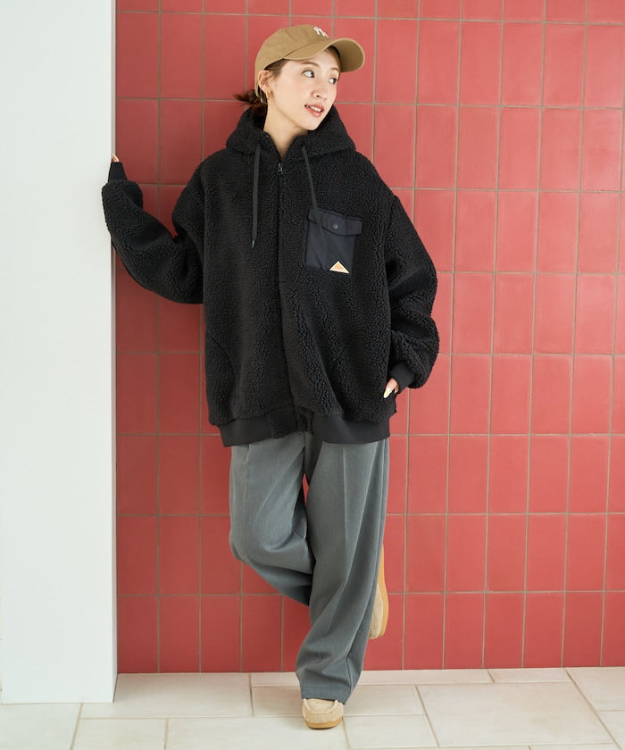 KELTY x FREAK’S STORE / 保暖刷毛 連帽中長版外套