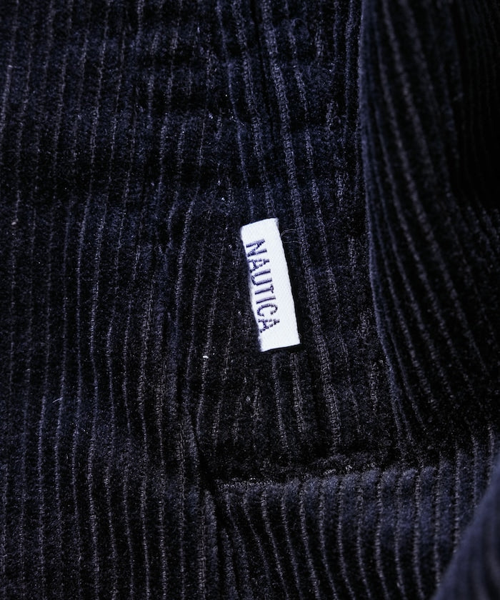 NAUTICA / 短版燈芯絨立領外套