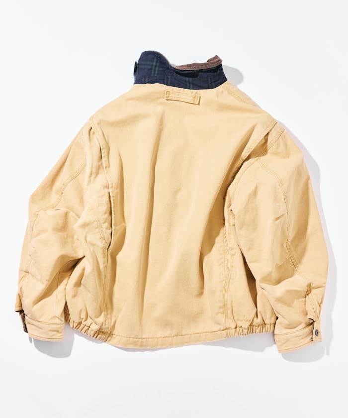 NAUTICA / 中綿染色處理短版外套