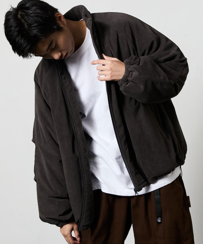 FREAK’S STORE / 燈芯絨中綿立領外套