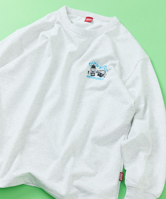 Coleman×Chocomoo×FREAK'S STORE / OUTDOOR EXPO 聯名限定 圓領衫