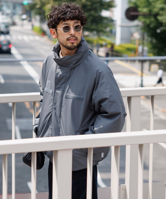 +Phenix / 別注 GORE-TEX WINDSTOPPER SNAP DOWN JACKET 城市機能壓釦羽絨外套