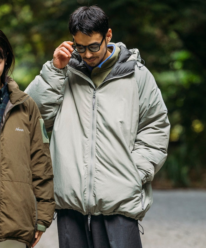 NANGA X FREAK’S STORE 別注 HOODIE DOWN JKT / 連帽軍規羽絨外套