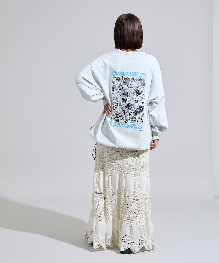 Coleman×Chocomoo×FREAK'S STORE / OUTDOOR EXPO 聯名限定 圓領衫