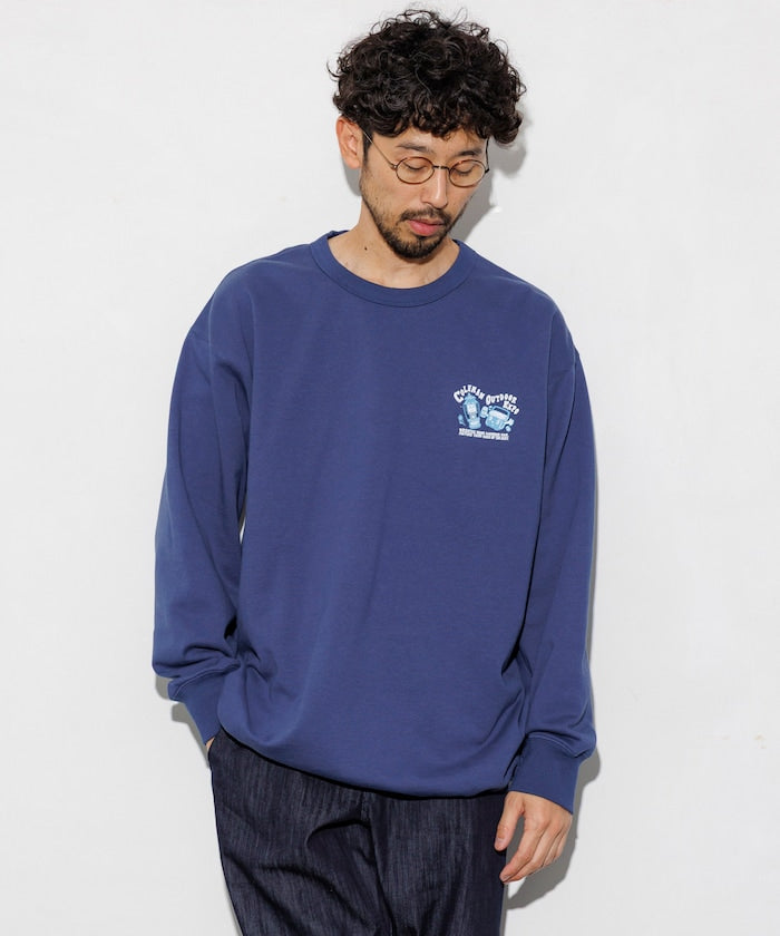 Coleman×Chocomoo×FREAK'S STORE / OUTDOOR EXPO 聯名限定 圓領衫