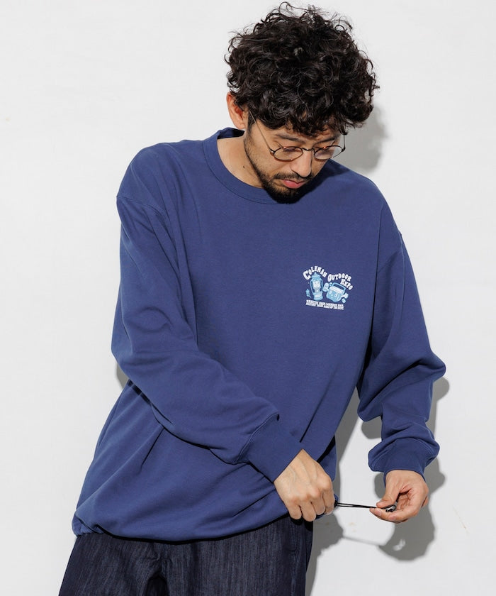 Coleman×Chocomoo×FREAK'S STORE / OUTDOOR EXPO 聯名限定 圓領衫