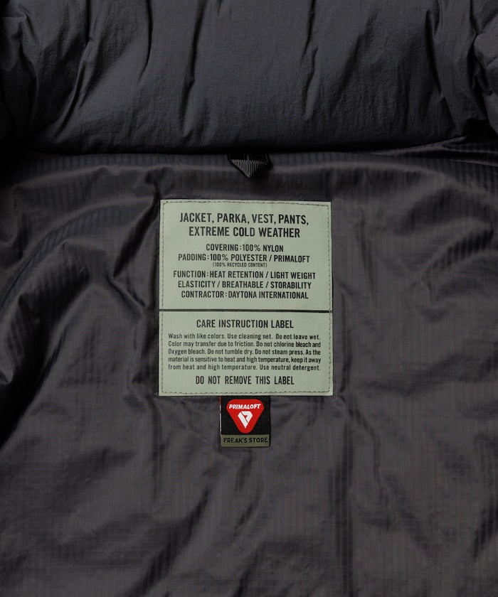 PRIMALOFT HIGH LOFT JACKET PRIMALOFT SHORT MONSTER PARKA / 都會短版連帽外套