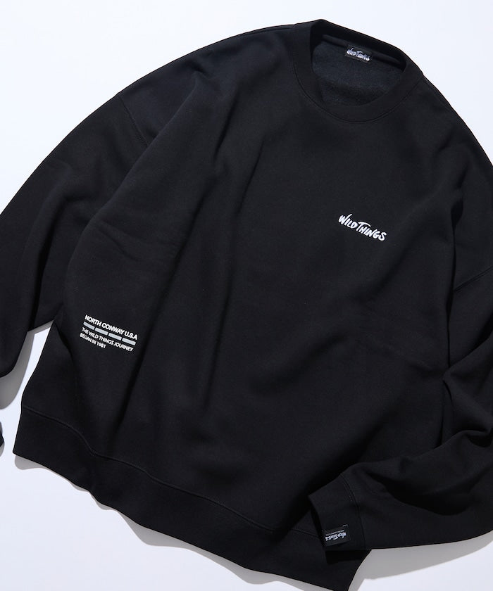 WILD THINGS×FREAK'S STORE / 小標 圓領衫