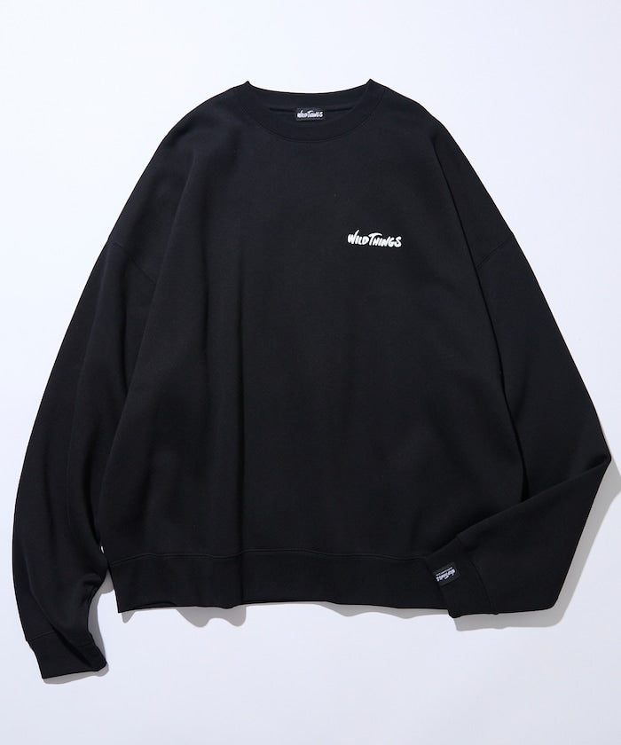 WILD THINGS×FREAK'S STORE / 虎紋刺繡 圓領衫