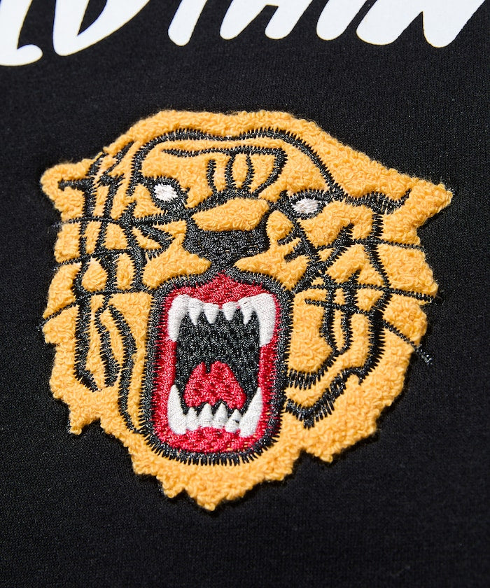 WILD THINGS×FREAK'S STORE / 虎紋刺繡 圓領衫