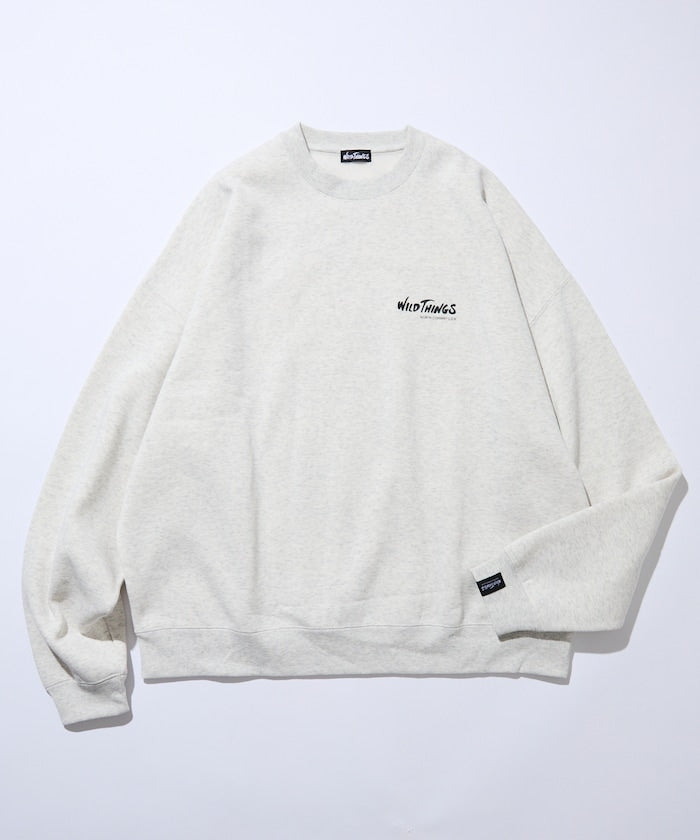 WILD THINGS×FREAK'S STORE / 標誌 圓領衫
