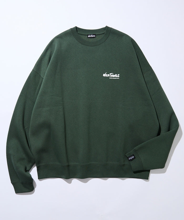 WILD THINGS×FREAK'S STORE / 標誌 圓領衫