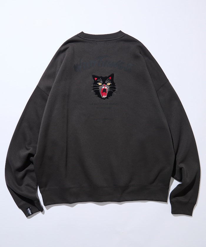 WILD THINGS×FREAK'S STORE / 刺繡圖案 圓領衫