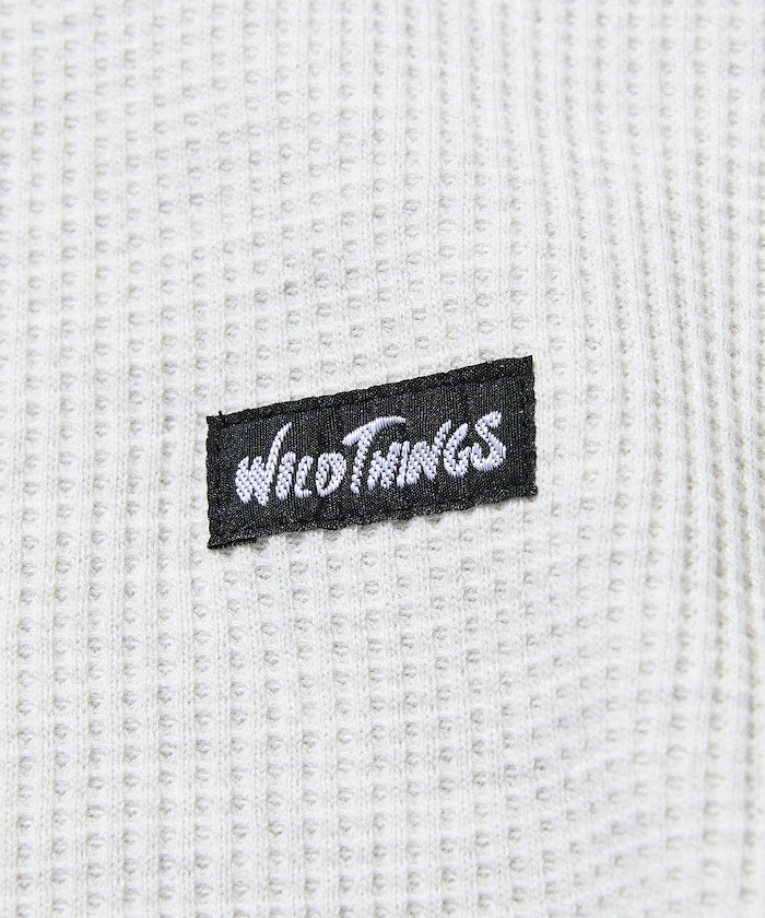 WILD THINGS×FREAK'S STORE / 華夫格長袖T恤