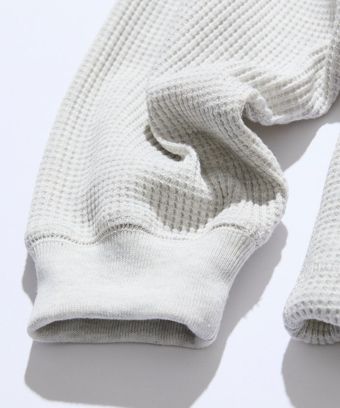 WILD THINGS×FREAK'S STORE / 華夫格長袖T恤