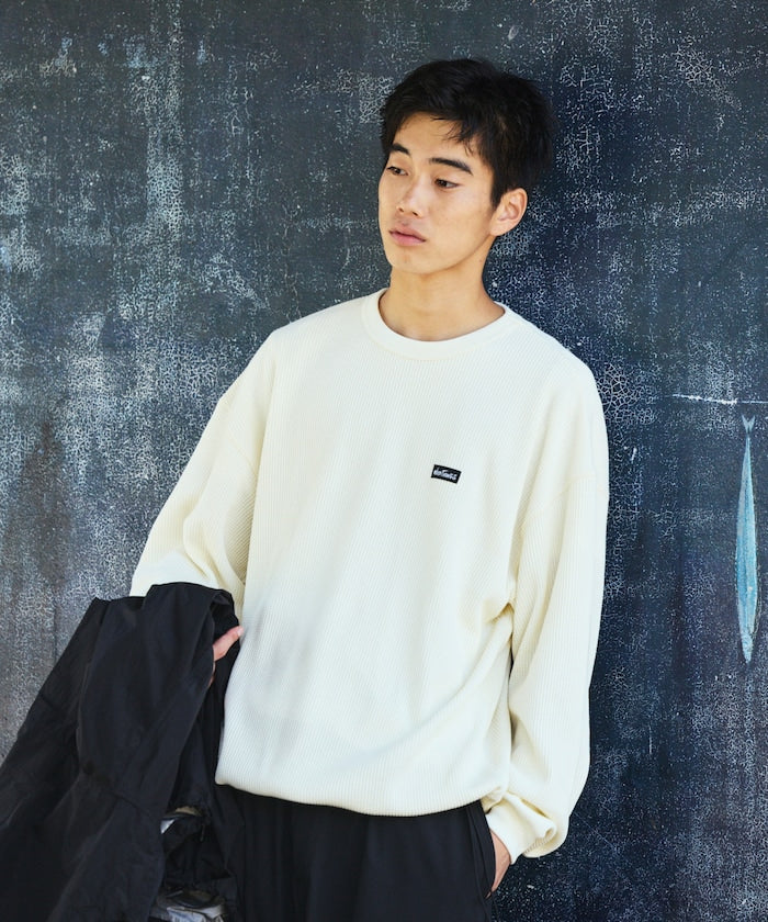 WILD THINGS×FREAK'S STORE / 華夫格長袖T恤