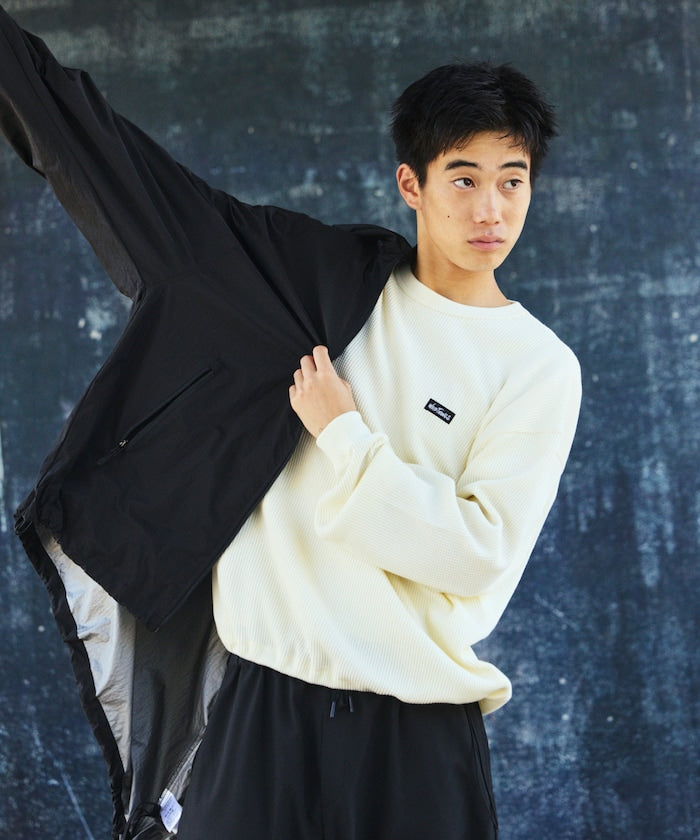 WILD THINGS×FREAK'S STORE / 華夫格長袖T恤