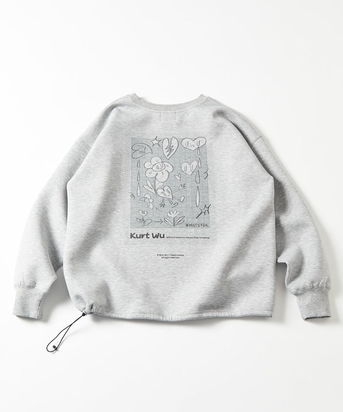 Kurt Wu × FREAK'S STORE / 泡棉針織 聯名 背後印花 圓領衫 ⚠️等待補貨