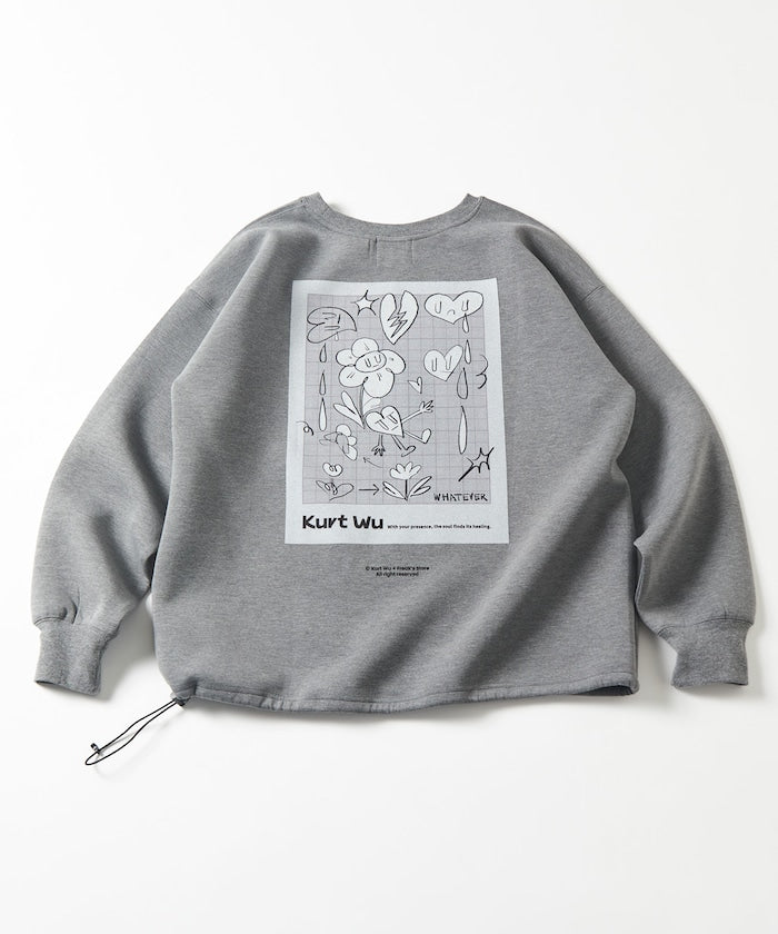 Kurt Wu × FREAK'S STORE / 泡棉針織 聯名 背後印花 圓領衫 ⚠️等待補貨