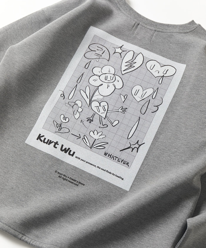 Kurt Wu × FREAK'S STORE / 泡棉針織 聯名 背後印花 圓領衫 ⚠️等待補貨