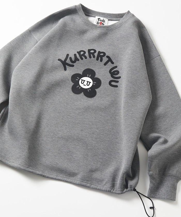 Kurt Wu × FREAK'S STORE / 泡棉針織 聯名 正面印花 圓領衫