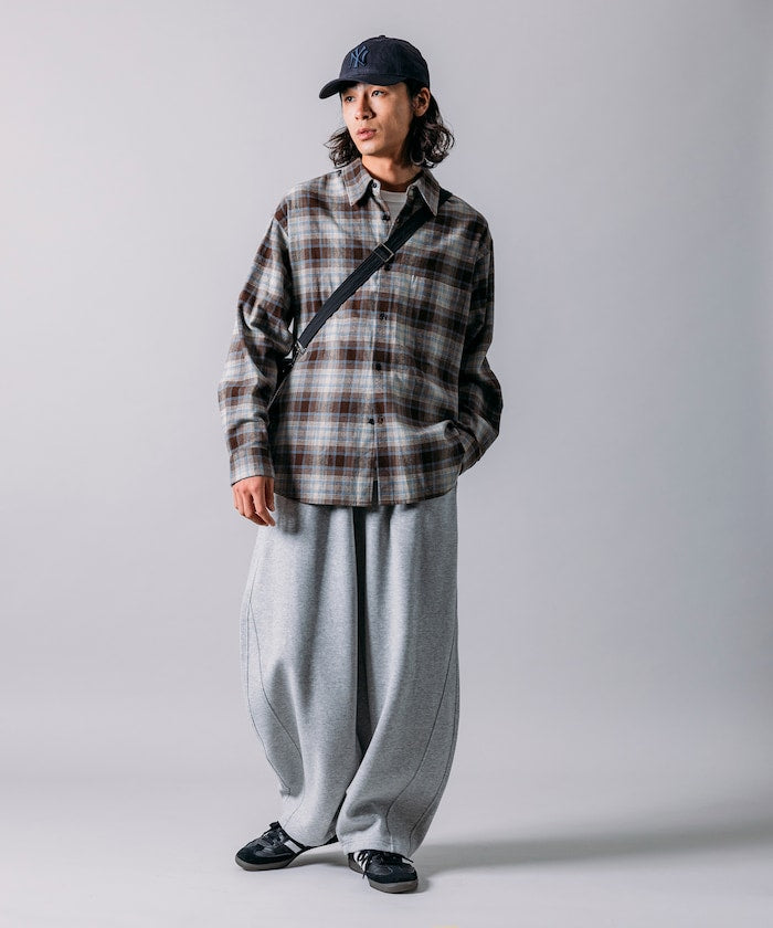 FREAK’S STORE / 寬版立體剪裁 棉褲