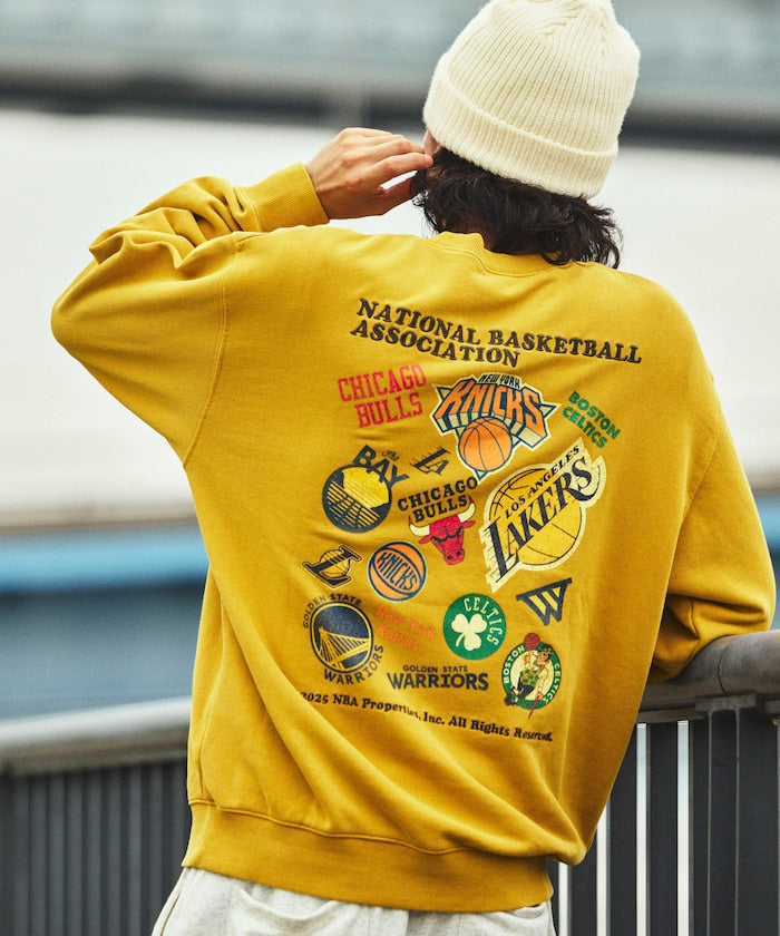 NBA x FREAK’S STORE / 隊徽圖案 圓領衫