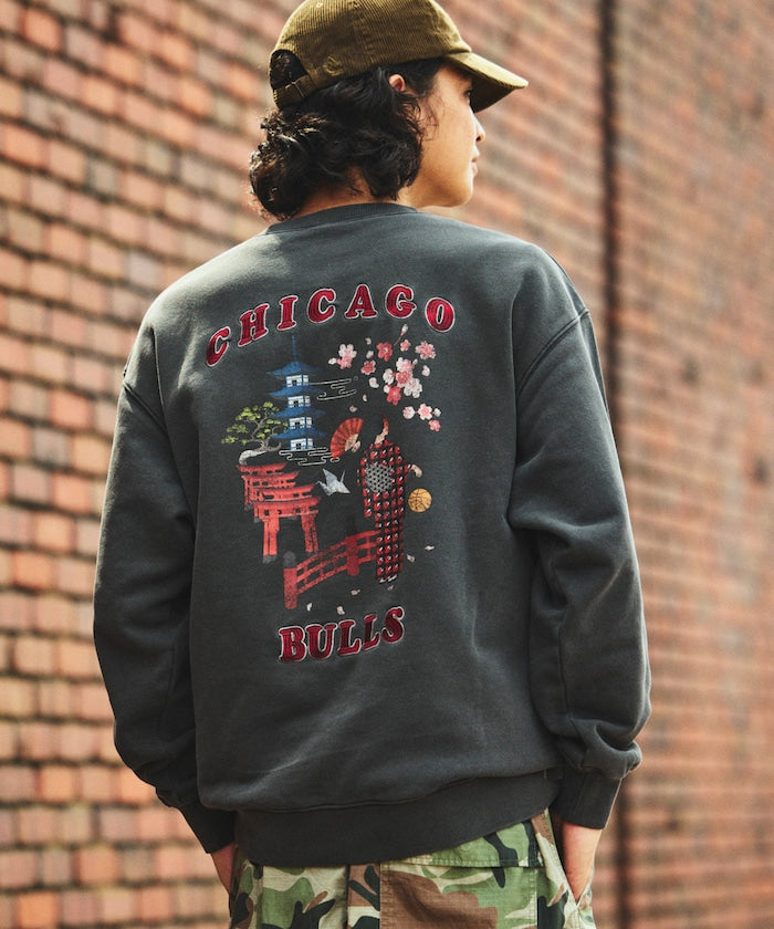 NBA x FREAK’S STORE / 日本圖騰 圓領衫