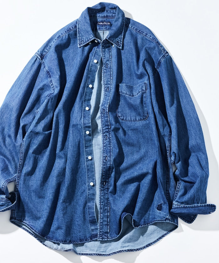 NAUTICA / 7oz 丹寧 BD 休閒襯衫