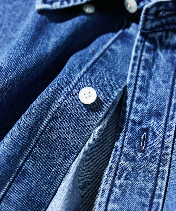 NAUTICA / 7oz 丹寧 BD 休閒襯衫