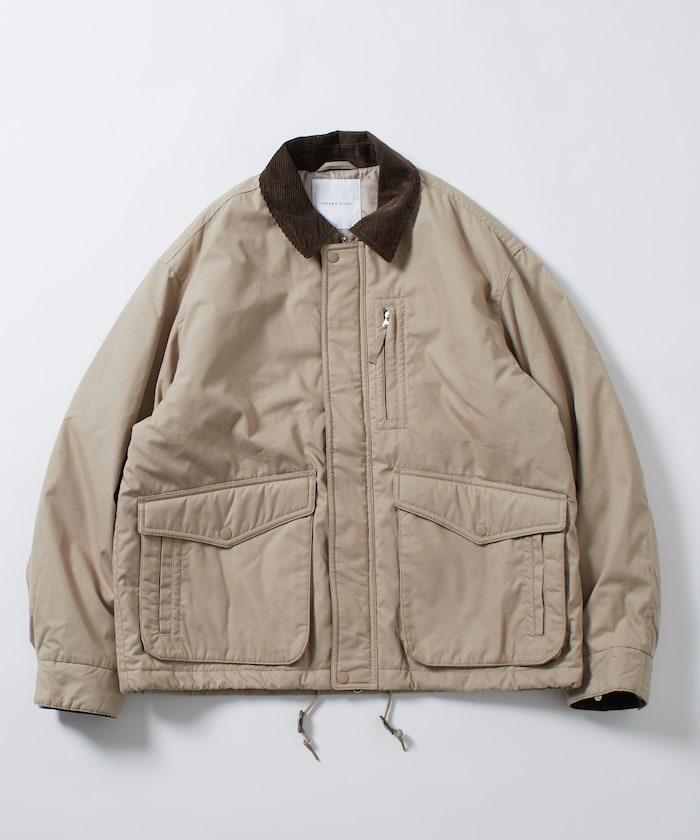 FREAK’S STORE / 燈芯絨領 混紡外套