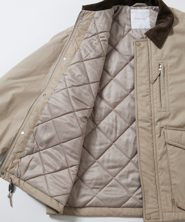 FREAK’S STORE / 燈芯絨領 混紡外套