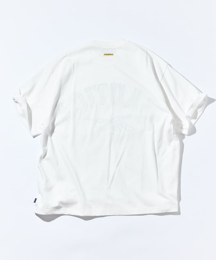NAUTICA JP x Reebok / 聯名弧形標誌 短袖T恤