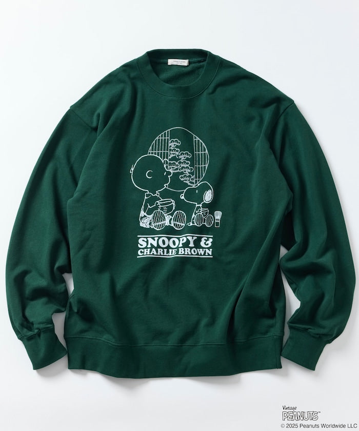 PEANUTS x FREAK’S STROE / 抹茶主題 圓領衫