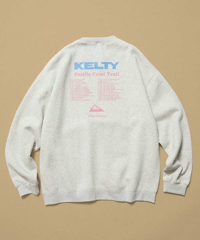KELTY×FREAK'S STORE / 圖案標語 圓領衫