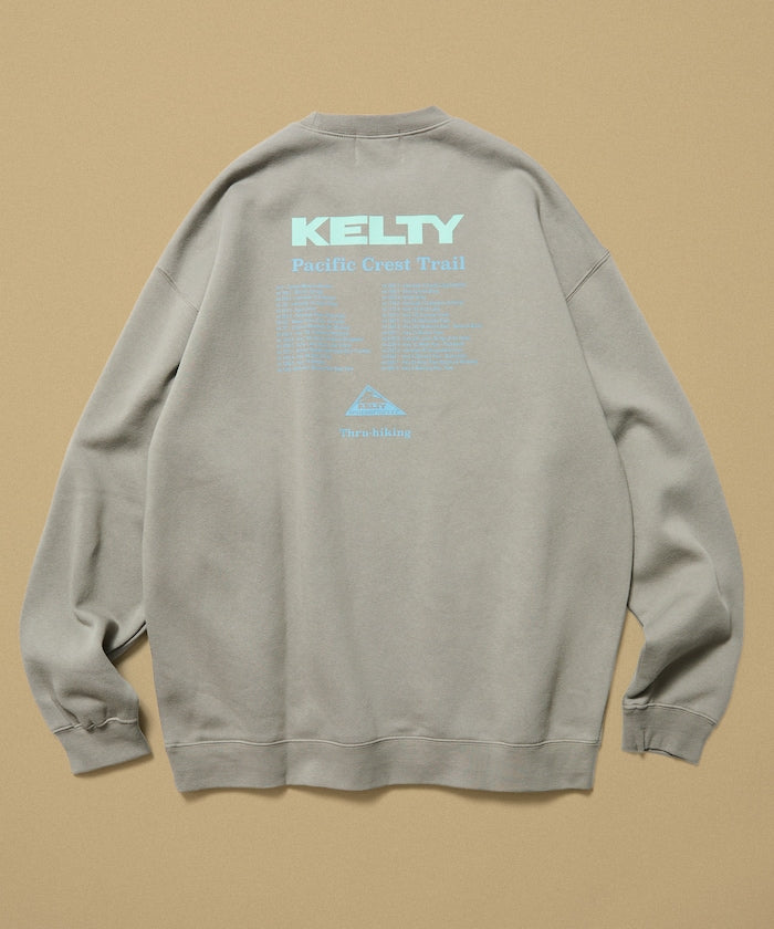 KELTY×FREAK'S STORE / 圖案標語 圓領衫