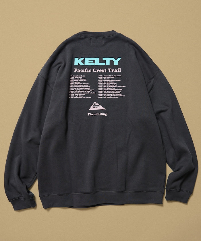 KELTY×FREAK'S STORE / 圖案標語 圓領衫