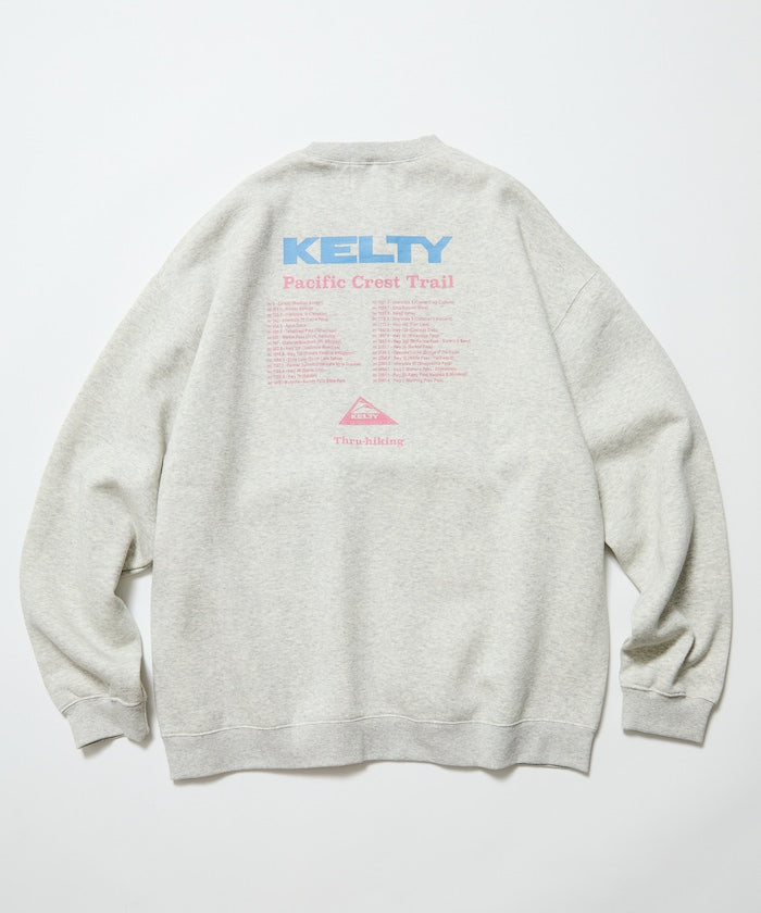 KELTY×FREAK'S STORE / 圖案標語 圓領衫