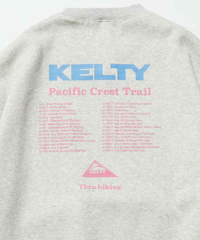 KELTY×FREAK'S STORE / 圖案標語 圓領衫