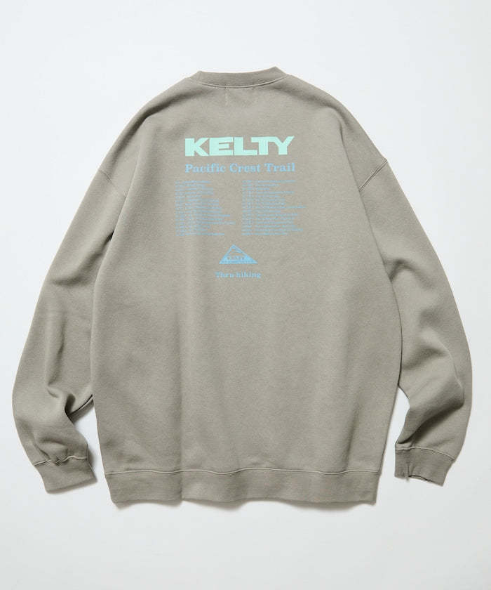 KELTY×FREAK'S STORE / 圖案標語 圓領衫