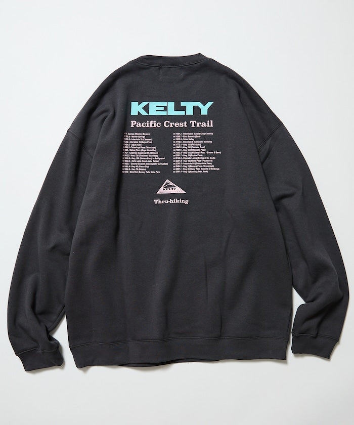KELTY×FREAK'S STORE / 圖案標語 圓領衫