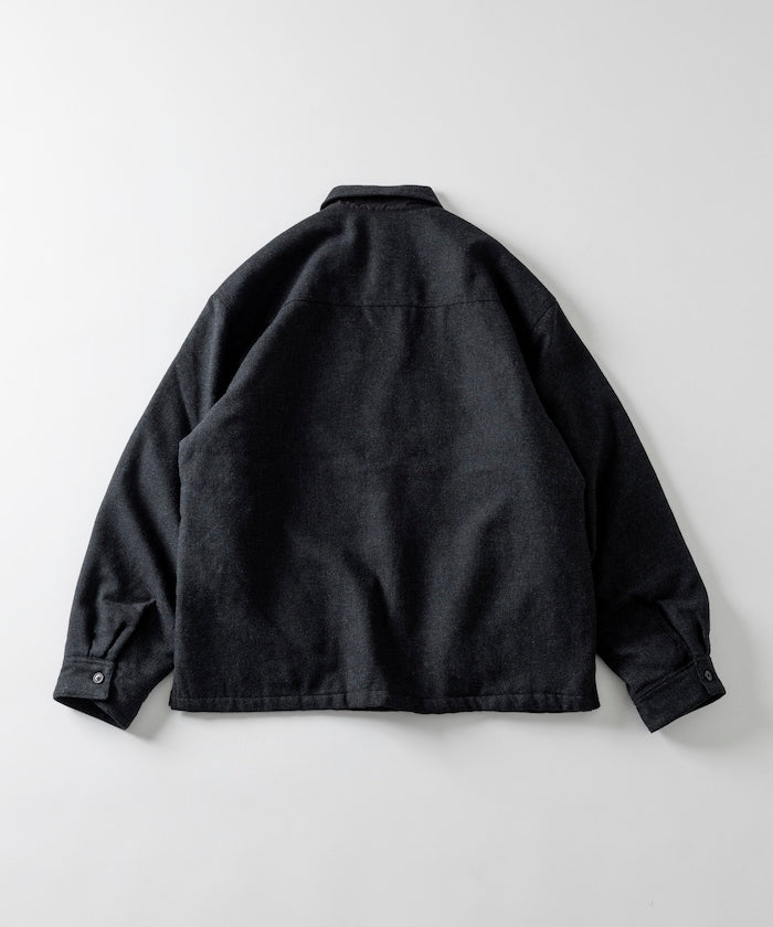 FREAK’S STORE / 水洗中綿 格紋襯衫 外套