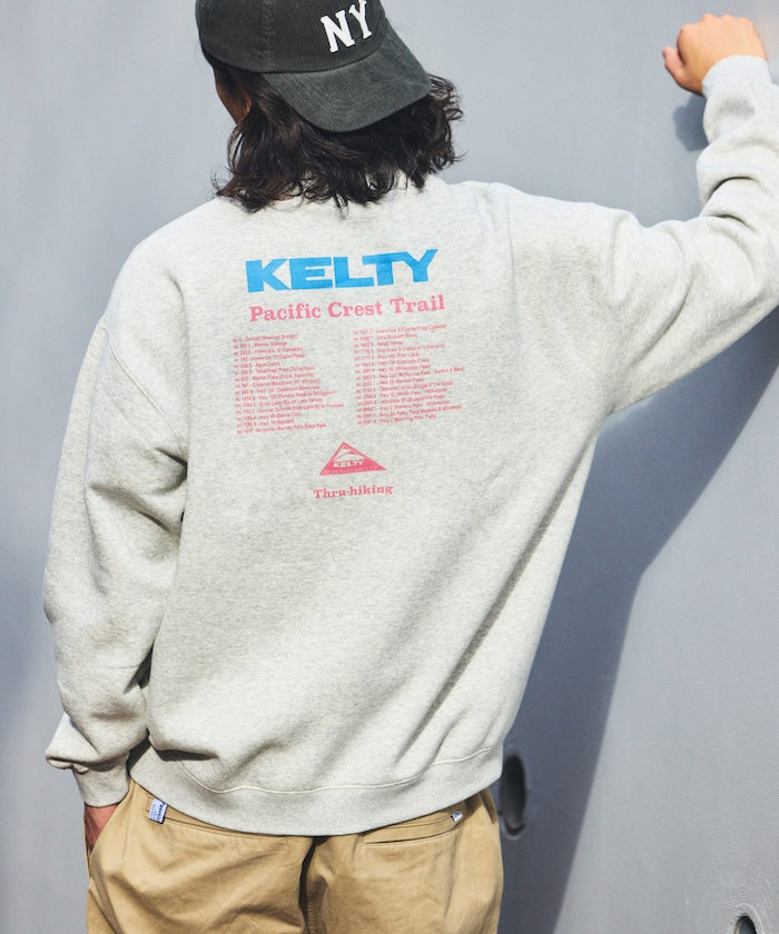 KELTY×FREAK'S STORE / 圖案標語 圓領衫