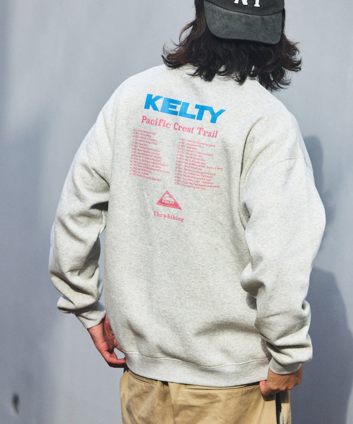 KELTY×FREAK'S STORE / 圖案標語 圓領衫